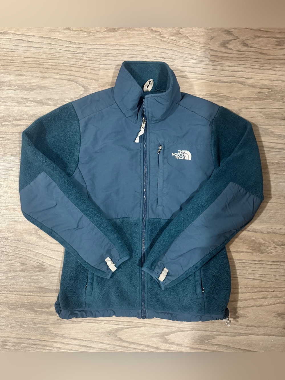 The North Face Women’s M Navy Blue Fleece Hybrid Jacket Gorpcore Outdoor Tech